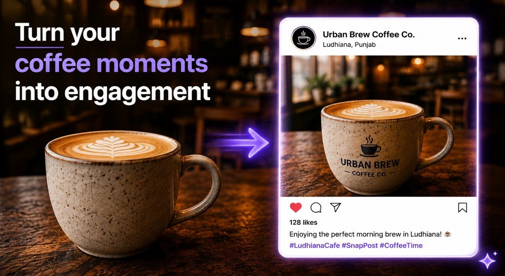Café turning coffee moments into Instagram engagement with SnapPost
